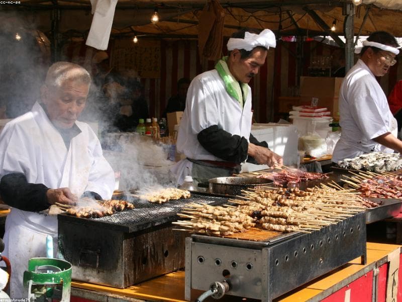 Yakitori de Nata de Soja