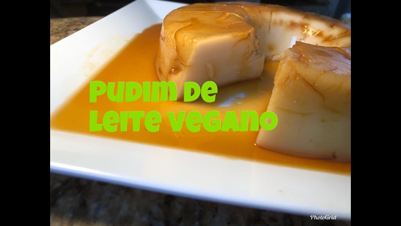 Pudim de Leite Vegano