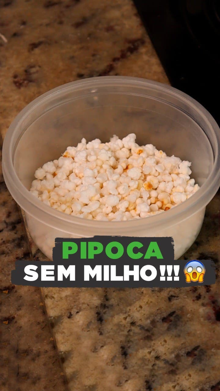 Pipoca de Sagu