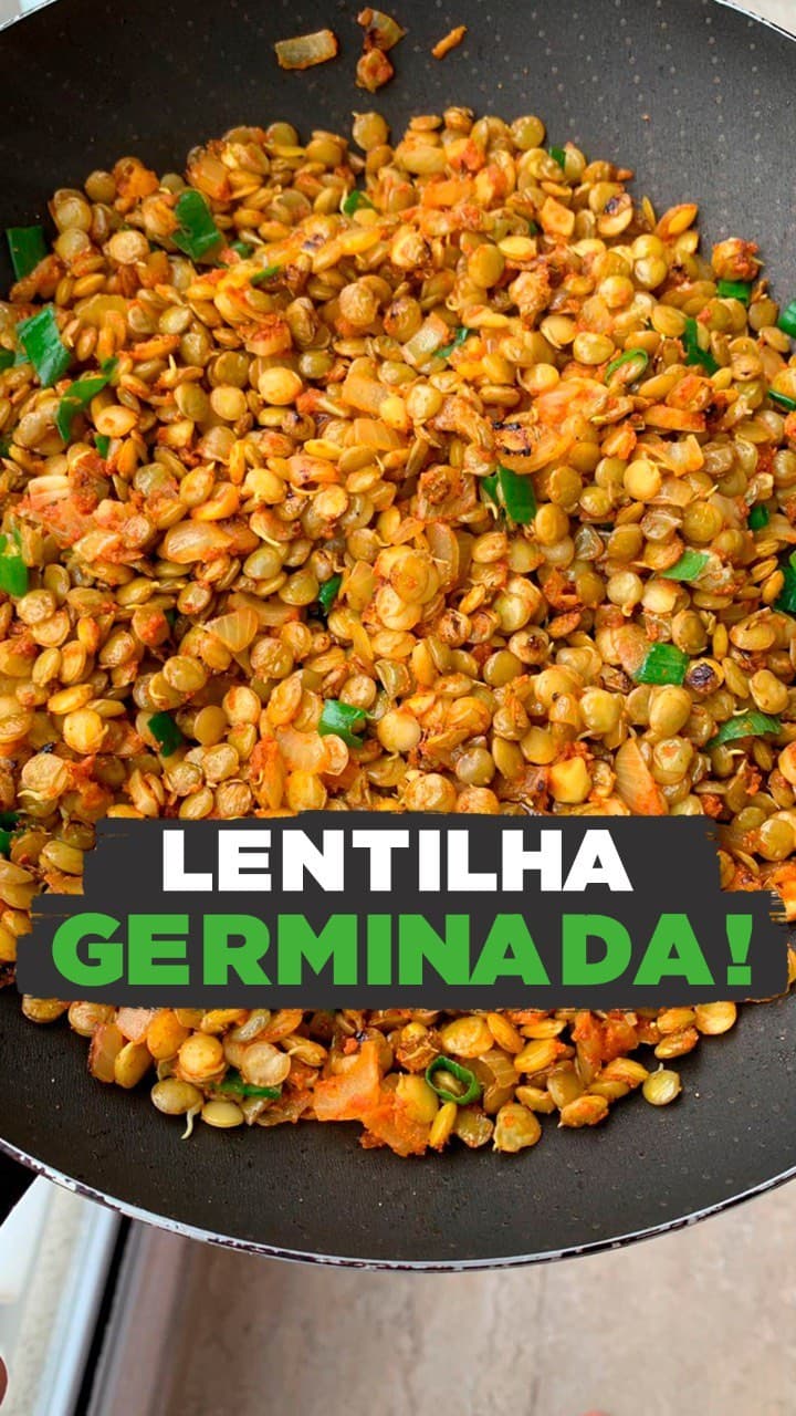Lentilha Germinada na Pressão