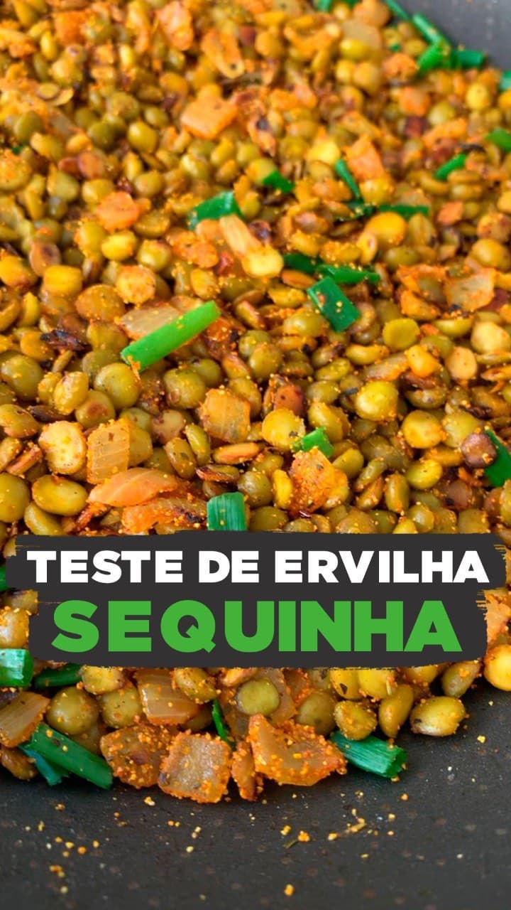 Ervilha Partida (refogada)