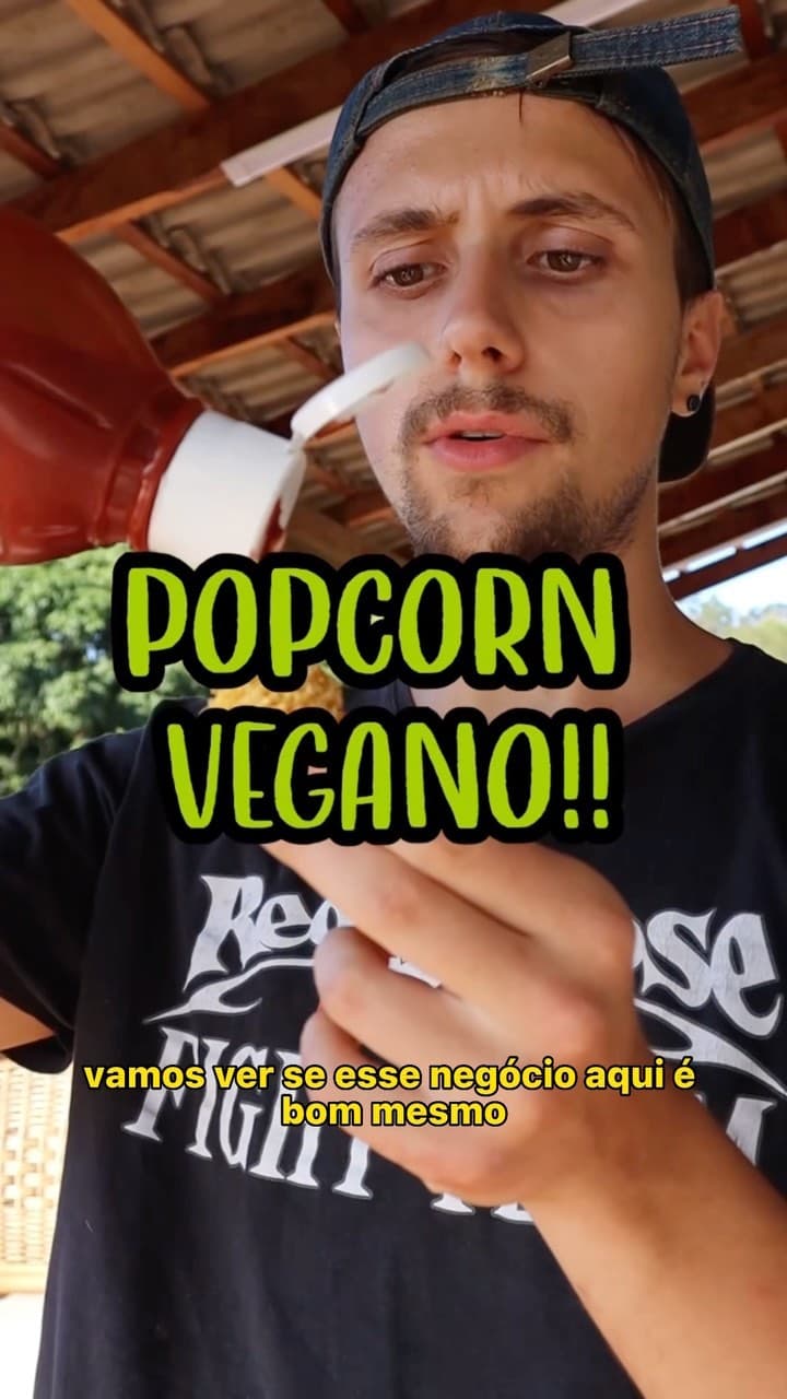 Pipoca de Grão-de-Bico (Popcorn de Grão-de-Bico)
